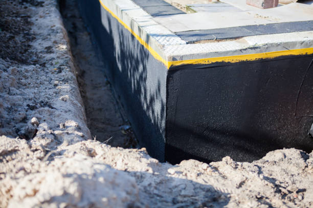 Exterior Waterproofing membrane installation